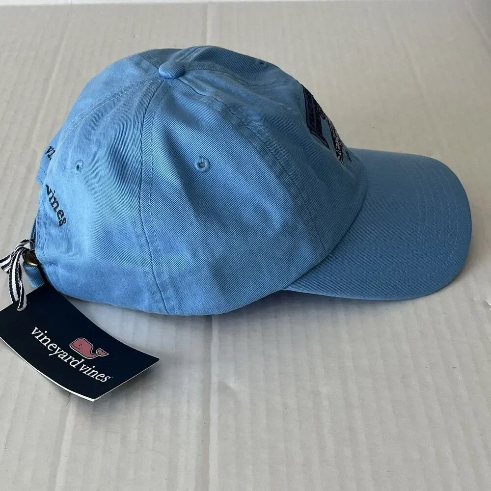 Vineyard Vines Marthas Vineyard Striped Bass & Bluefish Derby Baseball Hat Blue